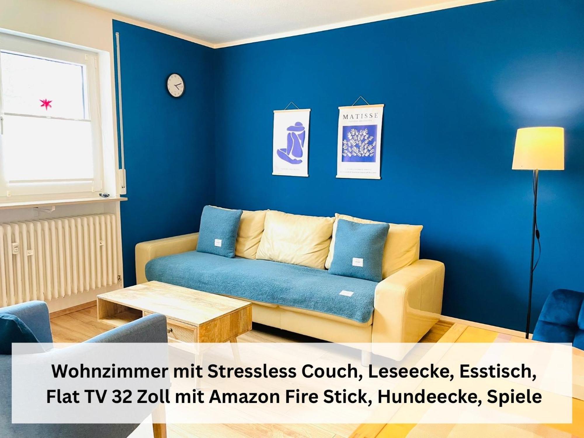 Kleine Auszeit Ferienwohnung Nahe Bosenbergklinik Mit Parkplatz, Haustiere Willkommen Sankt Wendel Eksteriør billede